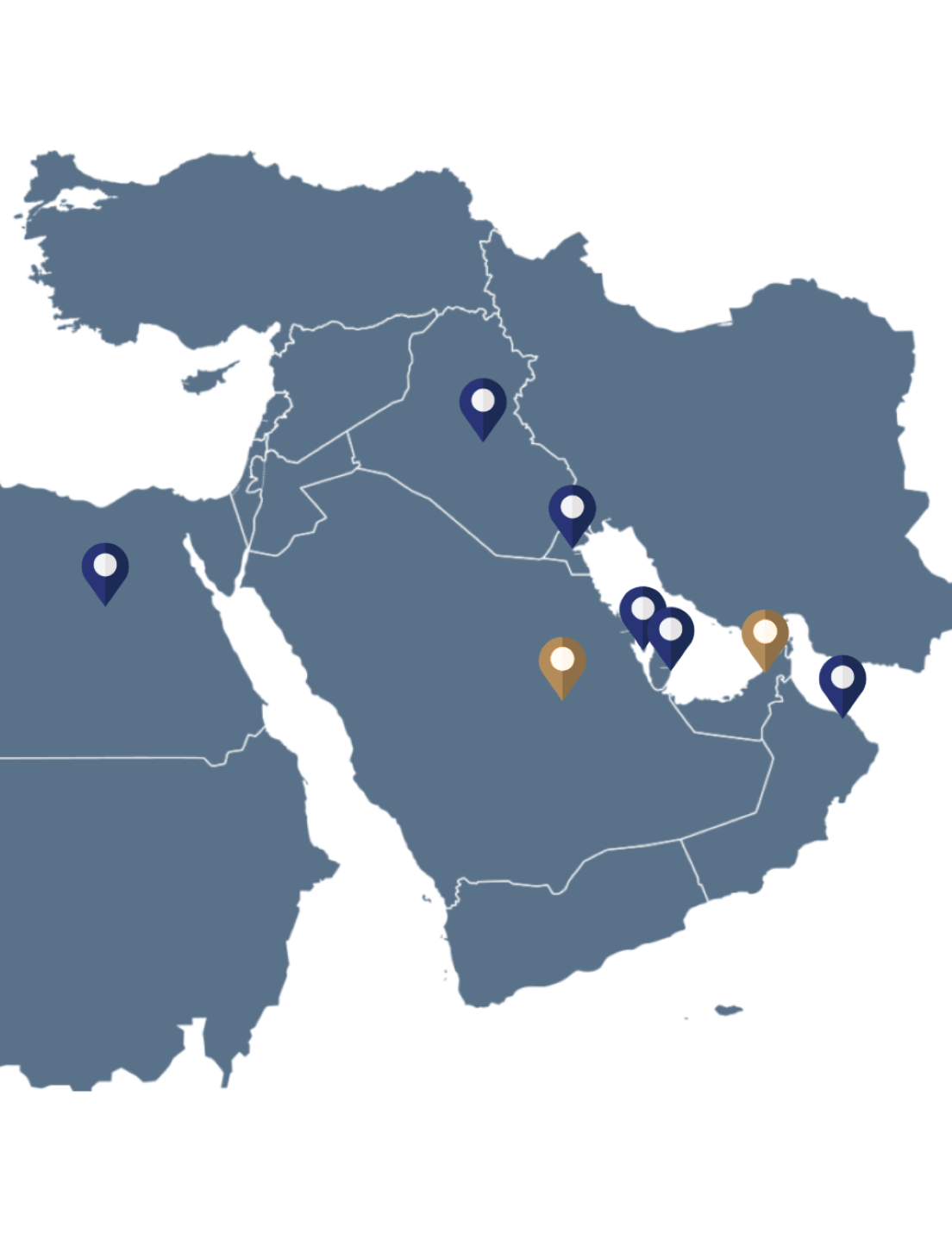 Human Capital Consulting regional presence in the Middle East